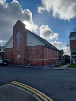 Church of St. Peter and St. John, Front Street, Sacriston angled © DCC 05/03/2022